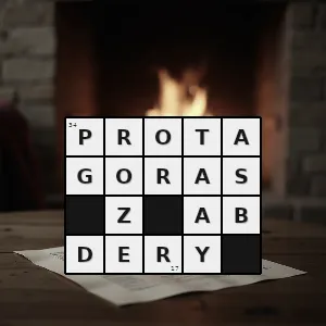 Rozwiązanie krzyżówki: grecki filozof zaliczany do sofistów - protagoras z abdery | hasła, synonimy i podpowiedzi Hasło krzyżówkowe grecki filozof zaliczany do sofistów - protagoras z abdery – rozwiązanie, synonimy, podpowiedzi i definicje krzyżówkowe